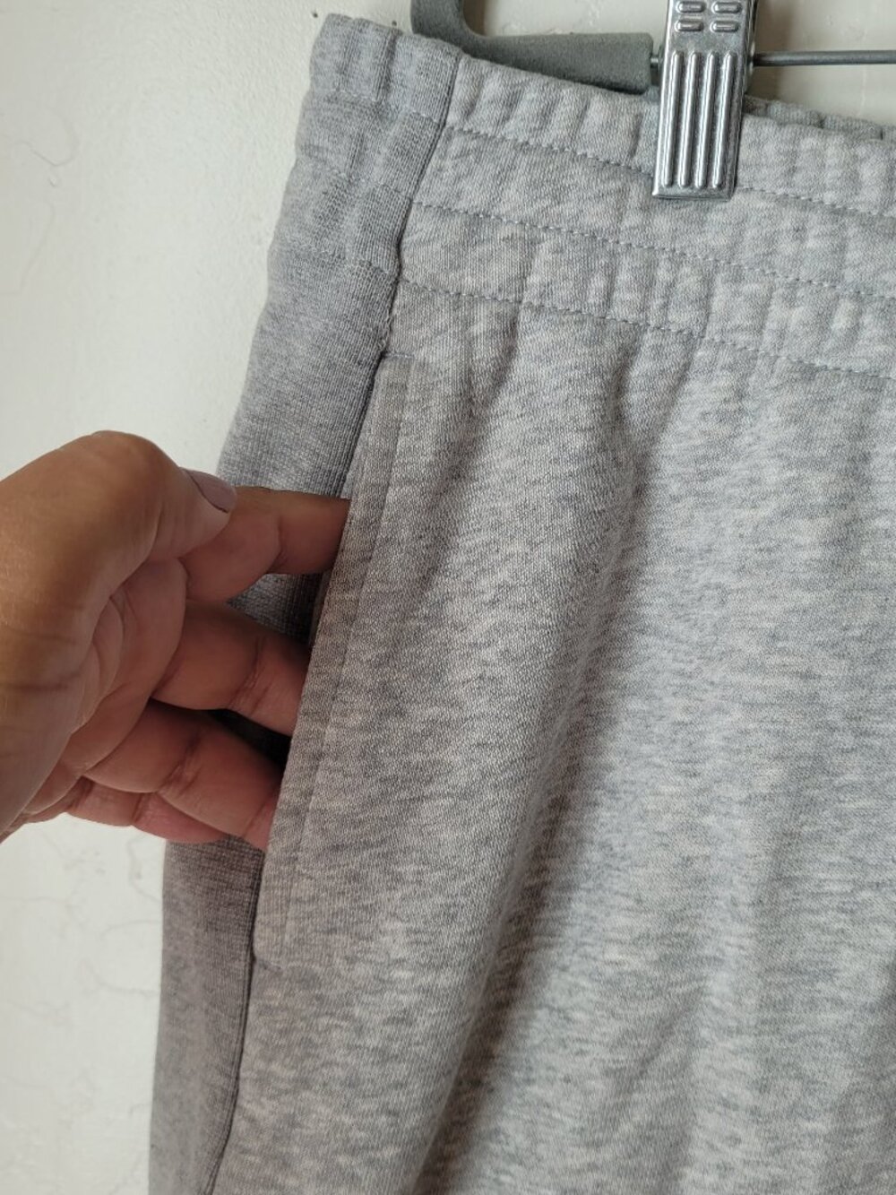 Champion Iconic Light Grey Heather Shorts - Picture 5 of 12